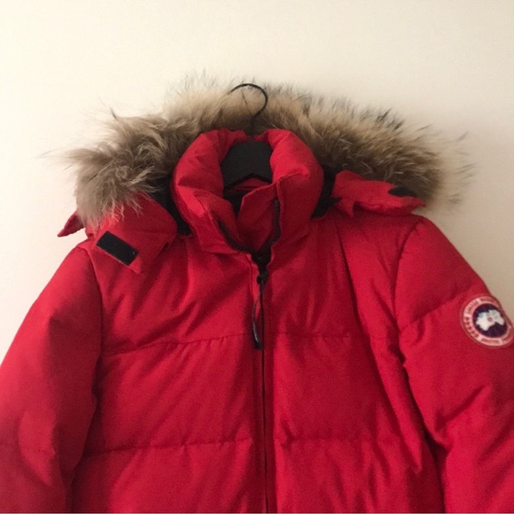Canada Goose Red Women's Jacket - Picture 4 of 9